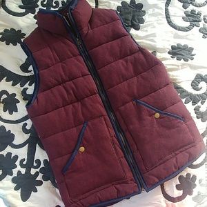 A New Day Flannel Vest